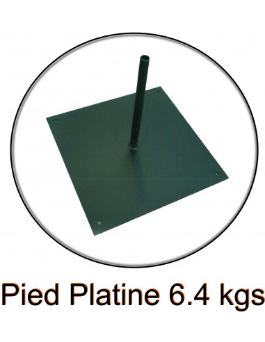 pied platine pour beach flag oriflamme drapeau kakemono