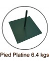 pied platine pour beach flag oriflamme drapeau kakemono
