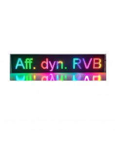 Afficheur dynamique RVB a LED