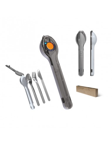 SET DE 3 COUVERTS EN INOX DANS...