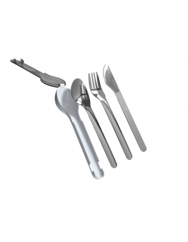 SET DE 3 COUVERTS EN INOX DANS...