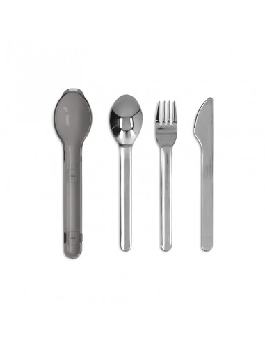 SET DE 3 COUVERTS EN INOX DANS...