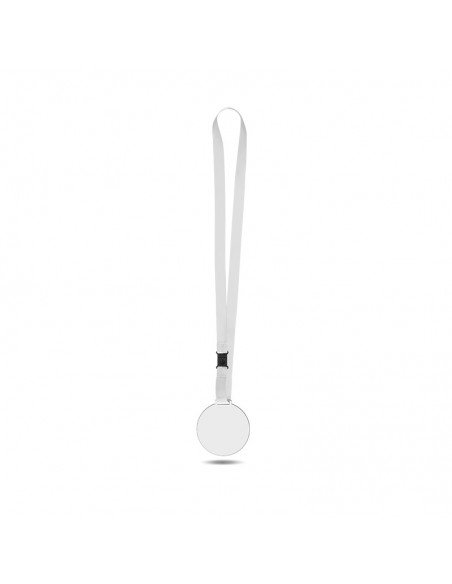 RUBAN CORDON SATIN BLANC POUR MEDAILLE