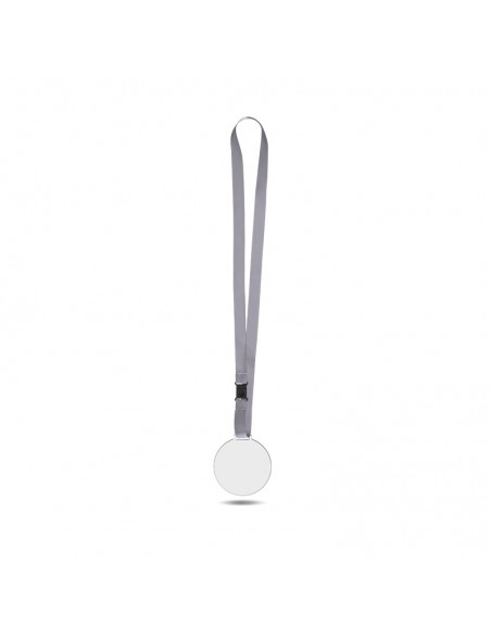 RUBAN CORDON SATIN ARGENT POUR MEDAILLE