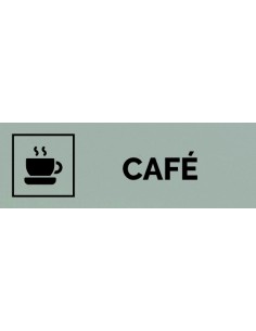 Plaque gravée " CAFÉ "