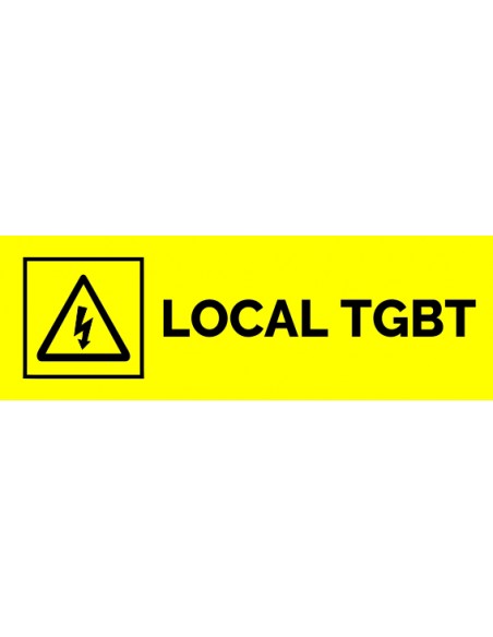 Plaque gravée " LOCAL TGBT "