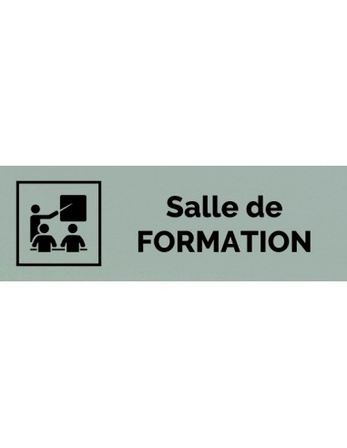 Plaque gravée " SALLE DE FORMATION "