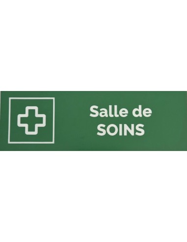 Plaque gravée " SALLE DE SOINS "
