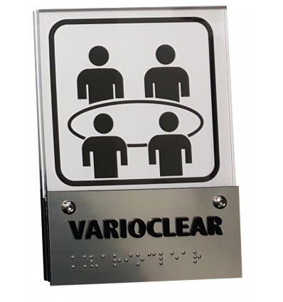 PLAQUE DE PORTE Varioclear