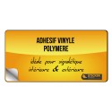 ADHESIF VINYLE POLYMERE imprimé