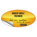 ADHESIF VINYLE POLYMERE imprimé